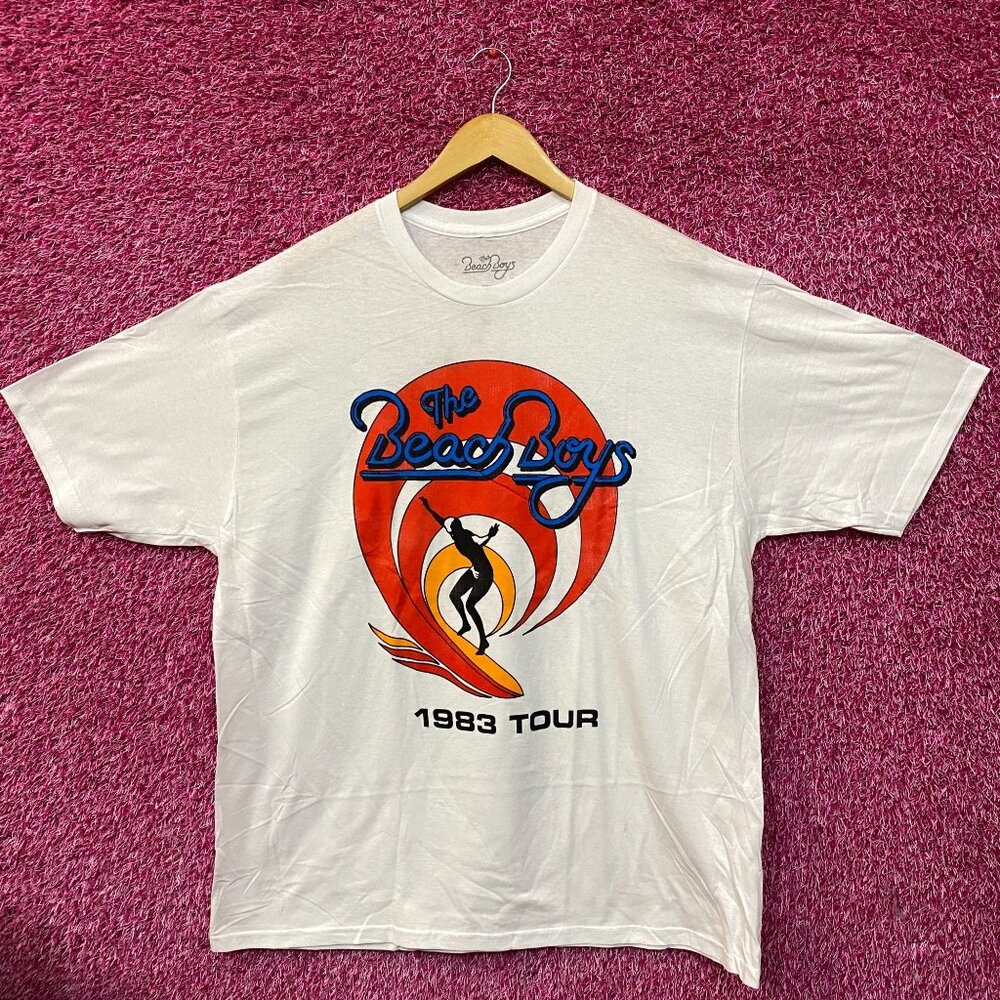 The Beach Boys 1983 Tour Rock Band T-Shirt 2XL